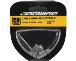 Jagwire Stainless Adjustable Cable Grip (Fits up to 6mm) (2)