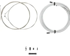 Jagwire Universal Sport Brake Cable Kit (Sterling Silver) (Stainless) (Road & Mountain) (1.5mm) (1350/2350mm) (w/ Housing)