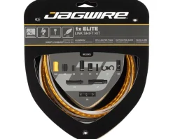 Jagwire 1x Elite Link Shift Cable Kit (Gold) (For SRAM/Shimano) (w/Polished Ultra-Slick Cable)