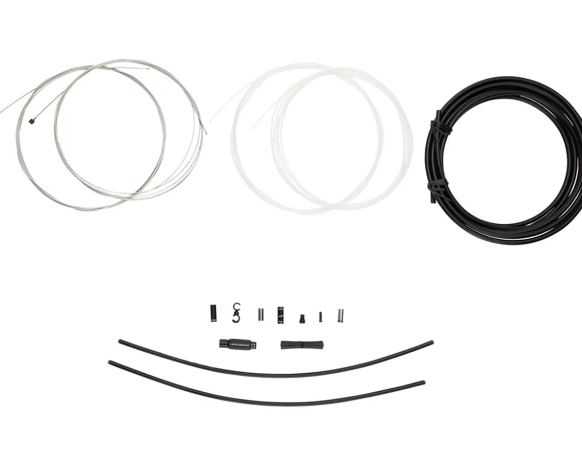 Jagwire 2x Elite Sealed Shift Cable Kit (Stealth Black) (1.1mm) (2300mm) (Cables, Liners, & Housing)