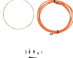 Jagwire 1x Pro Shift Kit (Orange) (For Shimano/SRAM) (Mountain & Road) (1.1mm) (2800mm) (Cable & Housing)