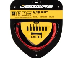 Jagwire 1x Pro Shift Kit (Red) (For Shimano/SRAM) (Mountain & Road) (1.1mm) (2800mm) (Cable & Housing)