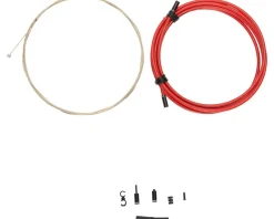 Jagwire 1x Pro Shift Kit (Red) (For Shimano/SRAM) (Mountain & Road) (1.1mm) (2800mm) (Cable & Housing)