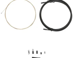 Jagwire 1x Pro Shift Kit (Stealth Black) (For Shimano/SRAM) (Mountain & Road) (1.1mm) (2800mm) (Cable & Housing)