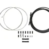 Jagwire 2x Sport Shift Cable Kit (Carbon Silver) (For Shimano/SRAM) (1.1mm) (1500/2300mm) (Cables & Housing)