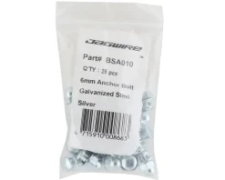 Jagwire Brake Cable Anchor Bolt (6mm) (Bag/25)