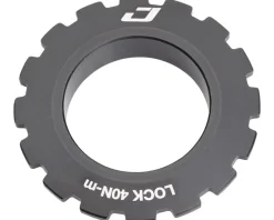 Jagwire Centerlock Disc Brake Rotor Lock Ring (Black ) (For 15-20mm Axles) (Alloy)