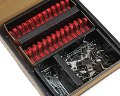 Jagwire Disc Brake Pads Bulk Pack (Semi-Metallic) (Sport Compound) (Shimano Deore) (25 Pairs)