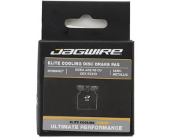 Jagwire Elite Cooling Disc Brake Pads (Semi-Metallic) (w/ Cooling Fins) (Shimano Road) (1 Pair)
