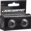 Jagwire Locking Bar End Plugs (Black) (Pair)