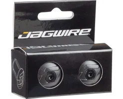 Jagwire Locking Bar End Plugs (Black) (Pair)