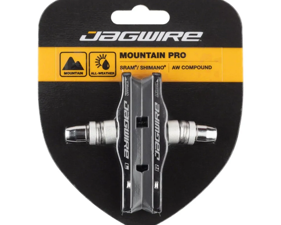 Jagwire Mountain Pro V-Brake Pads (Black) (1 Pair)