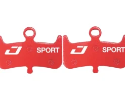 Jagwire Mountain Sport Disc Brake Pads (Semi-Metallic) (Steel Backed)(Fits Hayes Dominion A4)(1 Pair)