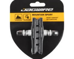 Jagwire Mountain Sport V-Brake Pads (Black) (1 Pair)