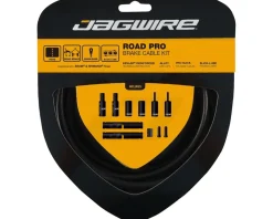 Jagwire Road Pro Brake Cable Kit (Stealth Black) (Stainless) (1.5mm) (1500/2800mm) (w/ Housing)