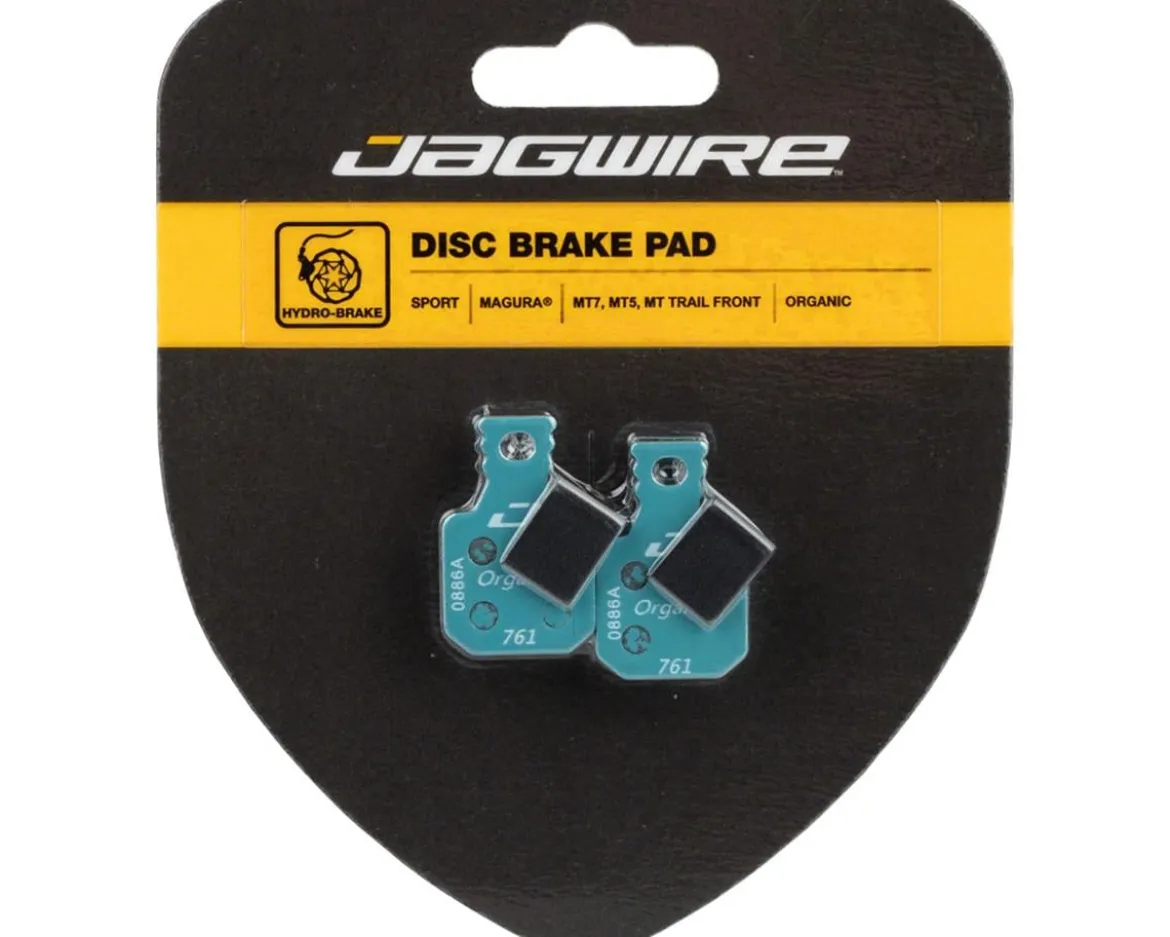Jagwire Sport Organic Disc Brake Pads (Magura MT7, MT5, MT Trail Front) (1 Pair)