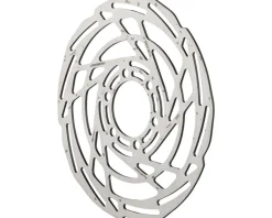 Jagwire Sport SR1 Disc Brake Rotor (Silver) (6-Bolt) (140mm)