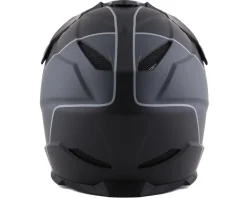 Kali Zoka Stripe Full Face Helmet (Matte Black/Grey) (XL)