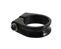 Kalloy SC-201 Bolt-On Seatpost Clamp (Black) (28.6mm)