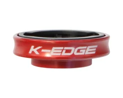K-Edge Gravity Stem Cap Mount for Garmin Devices (Red)