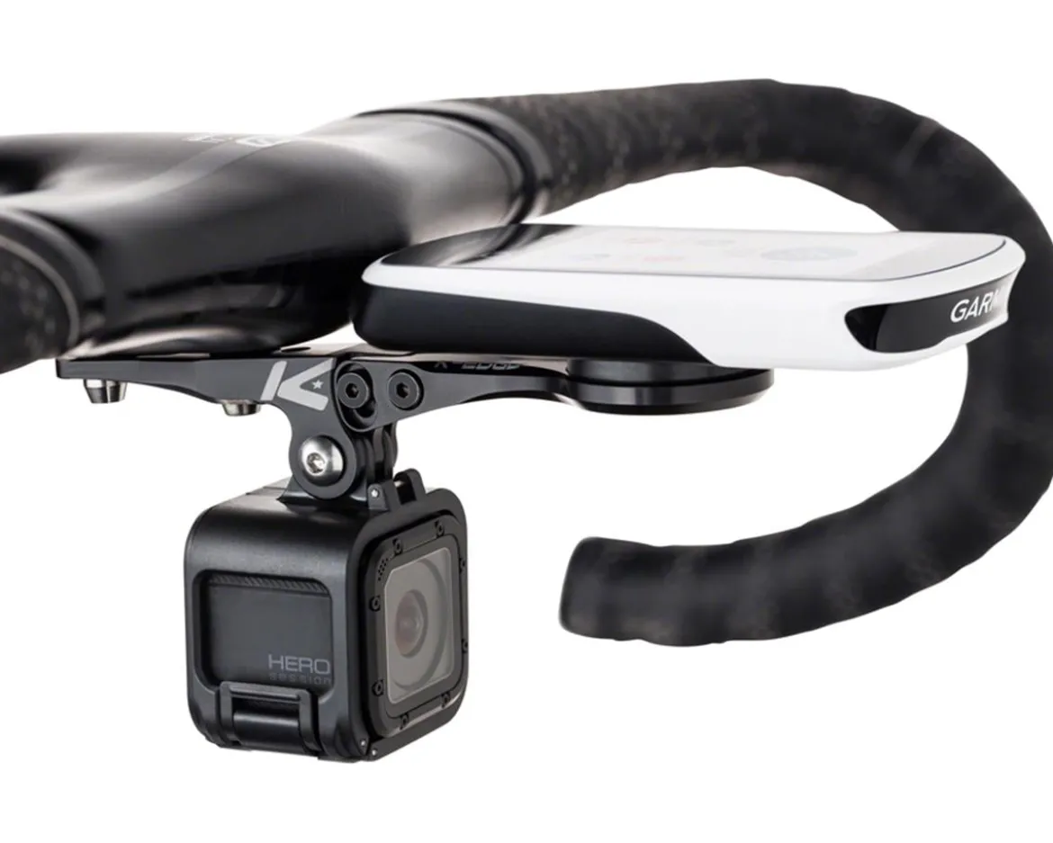 K-Edge Integrated Handlebar System Combo Mount (Black) (Garmin Insert)