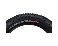 Kenda Krusade Fat E-Bike Tire (Black) (20") (4.0") (Wire) (Compatible with RadRunner)