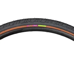 Kenda Street K830 Hybrid Tire (Black/Mocha) (700c) (38mm) (Wire)
