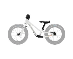 Kids Ride Shotgun Dirt Hero MTB Balance Bike Frameset (White) (Wheels & Brake Sold Separately)