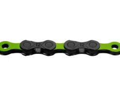 KMC DLC 12 Chain (Black/Green) (12 Speed) (126 Links)