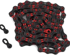 KMC DLC 11 Chain (Black/Red) (11 Speed) (116 Links)