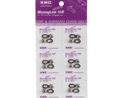 KMC Missing Link 10 Chain Links (Silver) (10 Speed) (6)