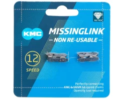 KMC MissingLink DLC 12 (Black) (12 Speed) (2-Pack) (Non-Reusable)