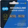 KMC MissingLink 12 (Gold) (12 Speed) (2-Pack) (Non-Reusable)