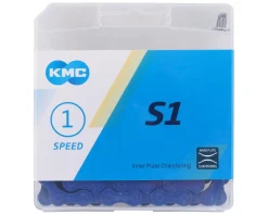 KMC S1 BMX Chain (Dark Blue) (Single Speed) (112 Links)