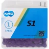 KMC S1 BMX Chain (Purple) (Single Speed) (112 Links)