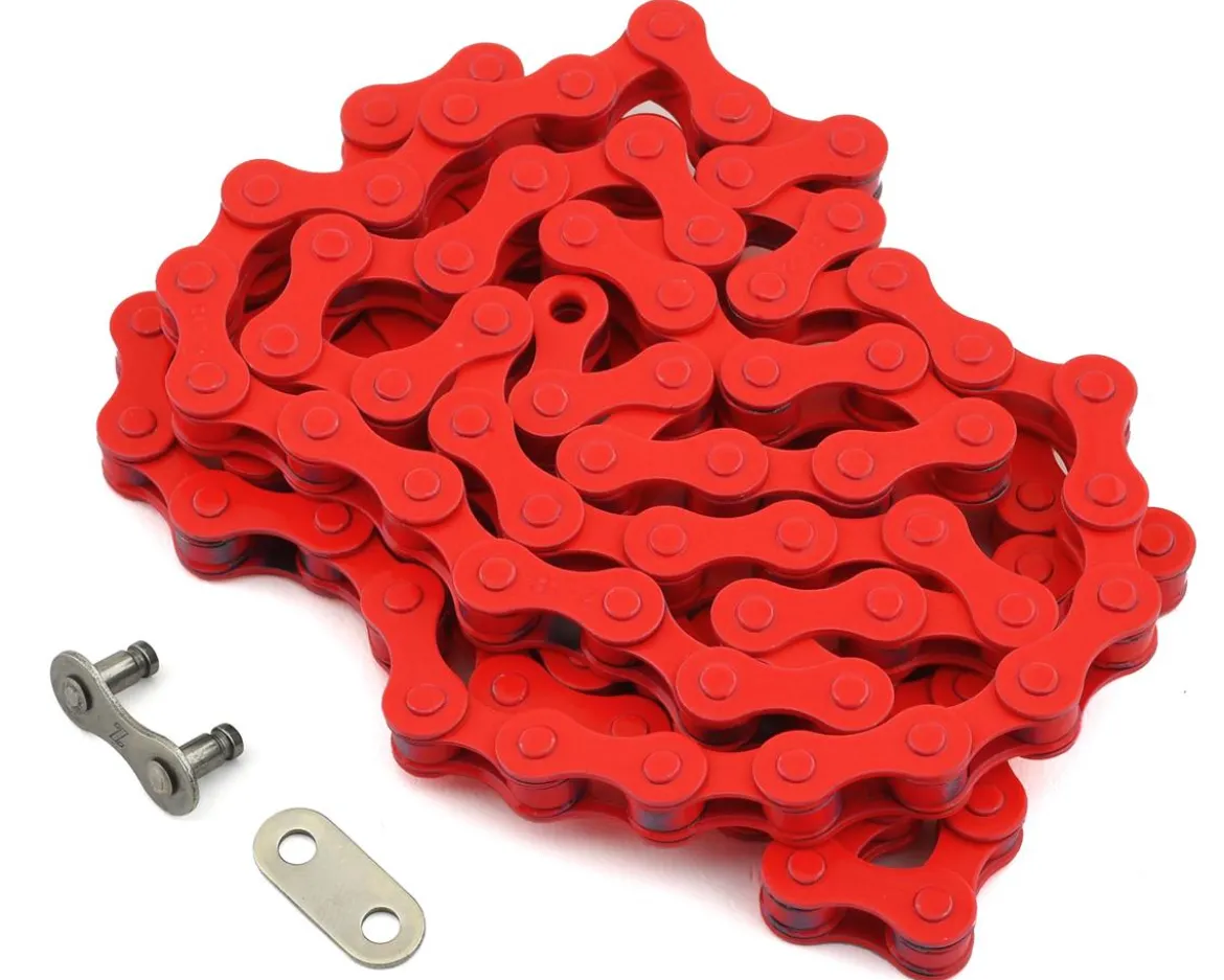 KMC S1 BMX Chain (Red) (Single Speed) (112 Links)