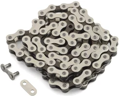 KMC S1 BMX Chain (Silver/Brown) (Single Speed) (112 Links)