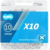 KMC X10 Chain (Grey) (10 Speed) (116 Links)