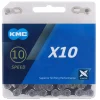 KMC X10 Chain (Silver/Black) (10 Speed) (116 Links)