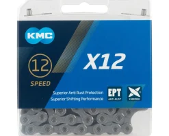 KMC X12 EcoProteQ Chain (Grey) (12 Speed) (126 Links)