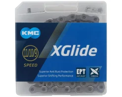 KMC XGlide Chain (EPT Anti Rust) (9-11 Speed) (126 Links) (Shimano CUES/LinkGlide Drivetrains)