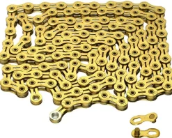 KMC X11SL Ti-Nitride Chain (Gold) (11 Speed) (118 Links)