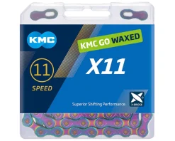 KMC X11 Waxed Chain (Aurora) (11 Speed) (118 Links)