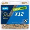 KMC X12 Waxed Chain (Ti Gold) (12 Speed) (126 Links)
