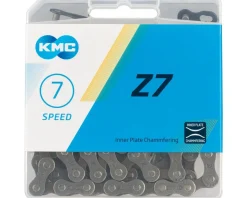 KMC Z7 Chain (Grey) (7 Speed) (116 Links) (3/32")