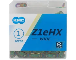 KMC Z1EHX Wide BMX Chain (Neo Chrome)