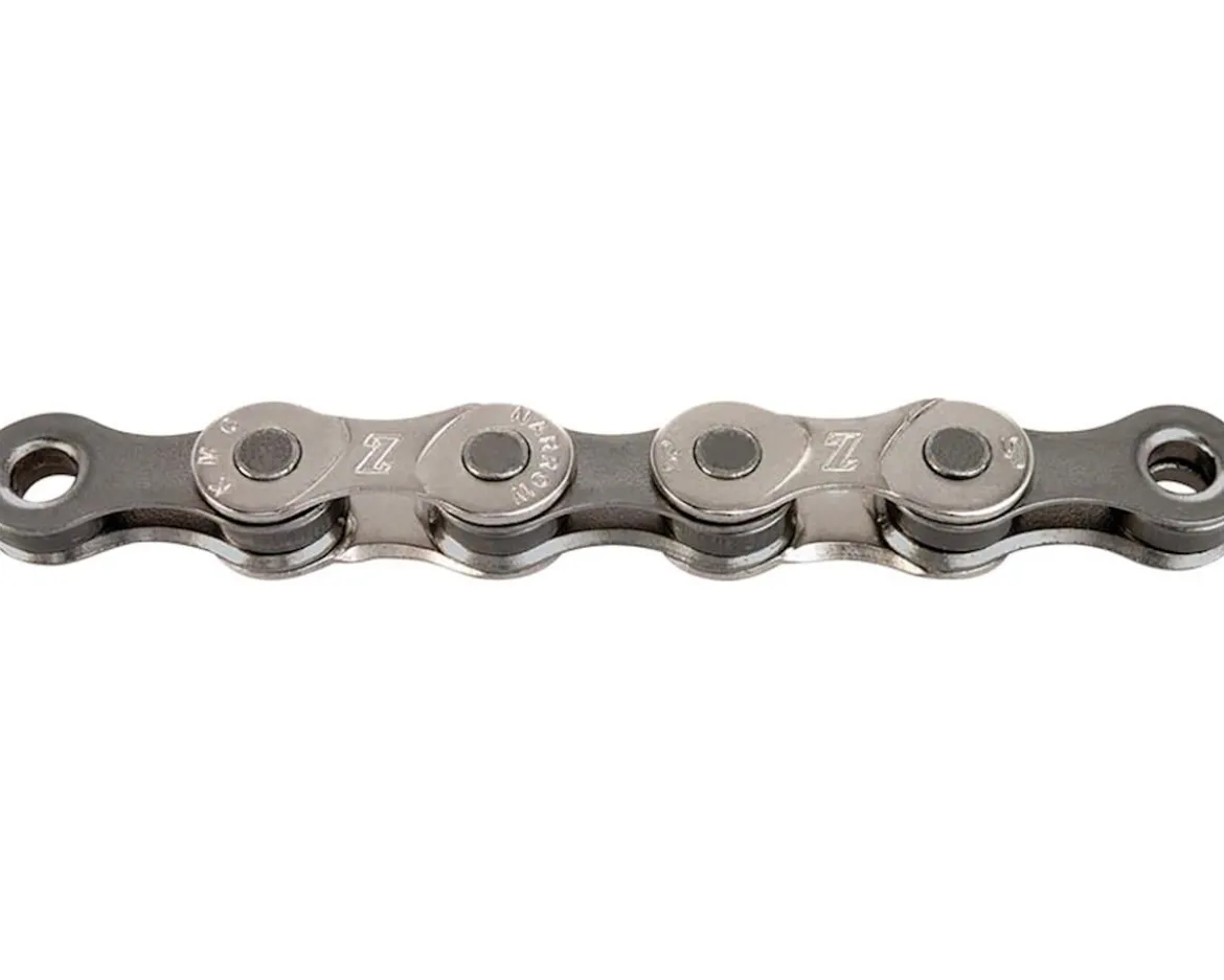 KMC Z8.1 Nickle-Plated Chain (Silver/Grey) (6-8 Speed) (116 Links) (Shimano IG)