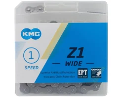 KMC Z1 Wide EPT Chain (Single Speed) (Silver)