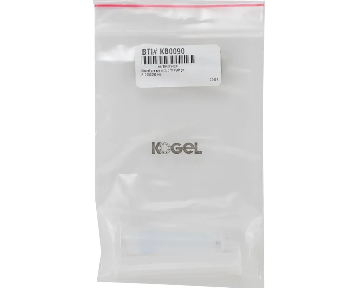 Kogel Bearings Low Friction Grease Syringe (5ml)
