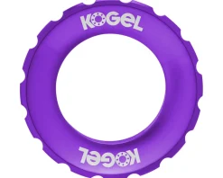 Kogel Bearings Centerlock Rotor Lockring (Purple) (External Spline)